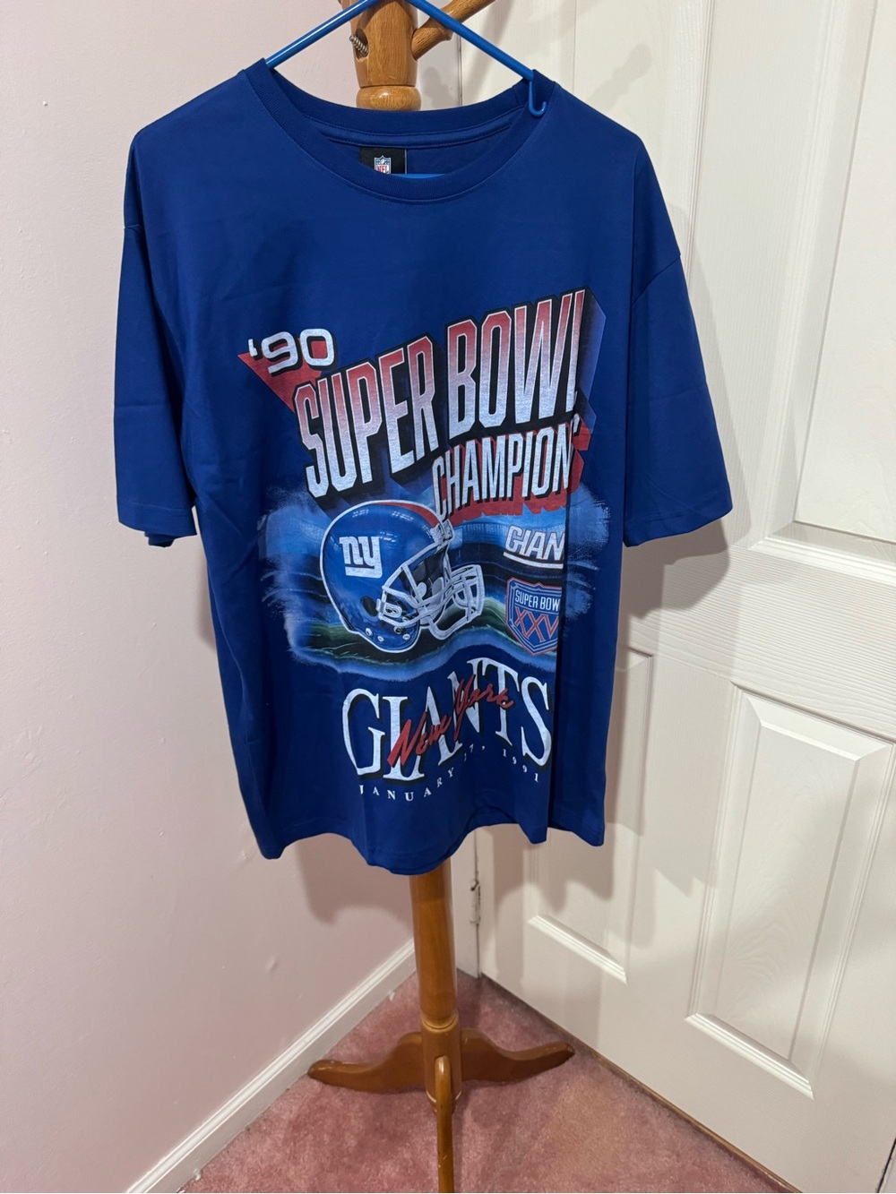 NWT NFL Giants 90 Super bowl Champs Tshirt